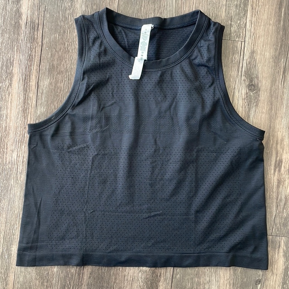 Lululemon Swiftly Breathe Crop Tank